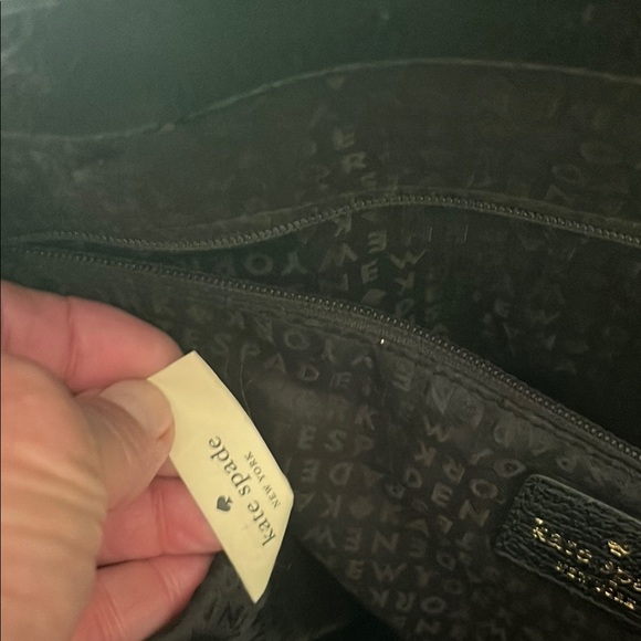 Kate Spade Black Tote with Structured Design - Picture 6 of 9